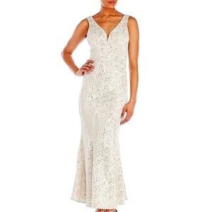 Venus Sequin Mermaid Wedding Formal Prom Dress Size XSmall